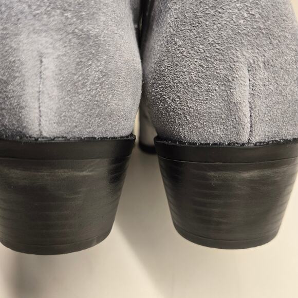 Vionic Roseland Size 10 W Slate Gray Water-Repellent Suede Chelsea Ankle Boot - Picture 6 of 11